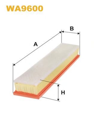 WIX FILTERS - WA9600 - Воздушный фильтр (Система подачи воздуха)