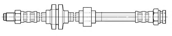 CEF - 511919 - Тормозной шланг (Тормозная система)