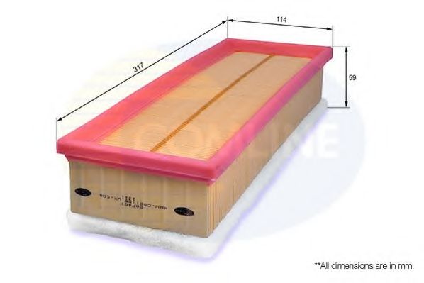 COMLINE - EAF497 - Воздушный фильтр (Система подачи воздуха)