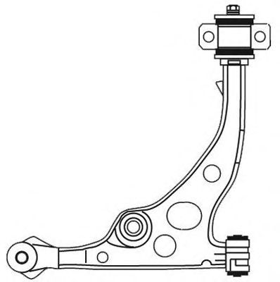 FRAP - 2687 - Рычаг независимой подвески колеса, подвеска колеса (Подвеска колеса)