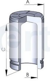 ERT - 150704-C - Поршень, корпус скобы тормоза (Тормозная система)