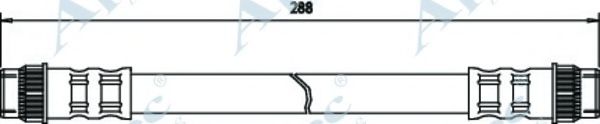 APEC BRAKING - HOS3073 - Тормозной шланг (Тормозная система)