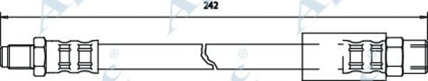 APEC BRAKING - HOS3393 - Тормозной шланг (Тормозная система)