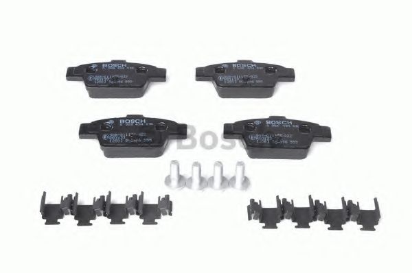 BOSCH - 0 986 494 030 - Комплект тормозных колодок, дисковый тормоз (Тормозная система)