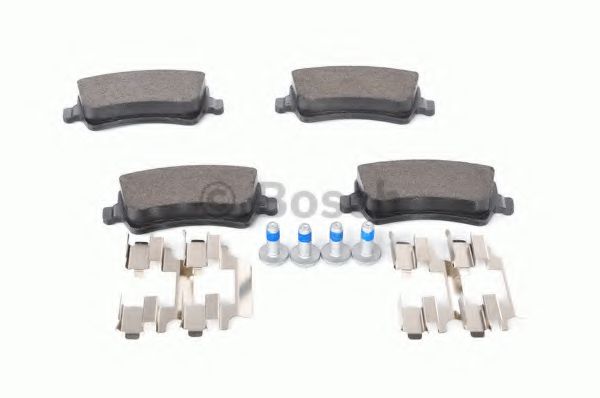 BOSCH - 0 986 494 213 - Комплект тормозных колодок, дисковый тормоз (Тормозная система)