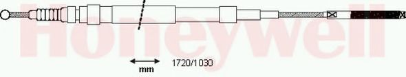 BENDIX - 432704B - Трос, стояночная тормозная система