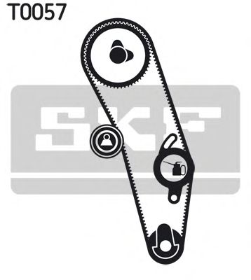 SKF - VKMA 01020 - Комплект ремня ГРМ (Ременный привод)