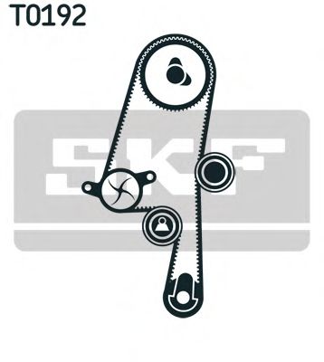 SKF - VKMC 06220 - Водяной насос + комплект зубчатого ремня (Охлаждение)