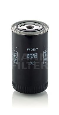 MANN-FILTER - W 950/7 - Масляный фильтр (Смазывание)
