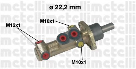 METELLI - 05-0417 - Главный тормозной цилиндр (Тормозная система)