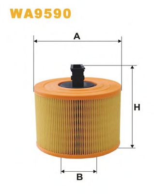 WIX FILTERS - WA9590 - Воздушный фильтр (Система подачи воздуха)