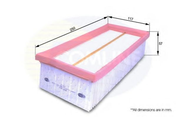 COMLINE - EAF591 - Воздушный фильтр (Система подачи воздуха)
