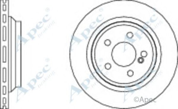 APEC BRAKING - DSK2145 - Тормозной диск (Тормозная система)