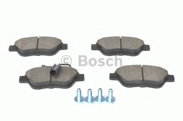 BOSCH - 0 986 424 597 - Комплект тормозных колодок, дисковый тормоз (Тормозная система)