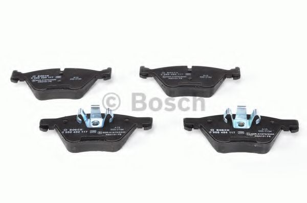 BOSCH - 0 986 494 117 - Комплект тормозных колодок, дисковый тормоз (Тормозная система)