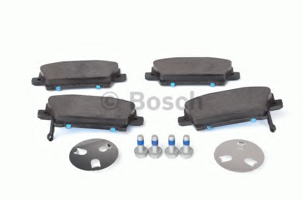 BOSCH - 0 986 494 136 - Комплект тормозных колодок, дисковый тормоз (Тормозная система)