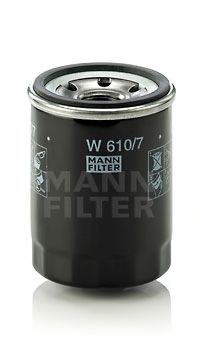 MANN-FILTER - W 610/7 - Масляный фильтр (Смазывание)