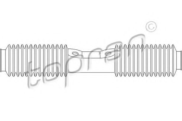 TOPRAN - 103 620 - Пыльник, рулевое управление (Рулевое управление)