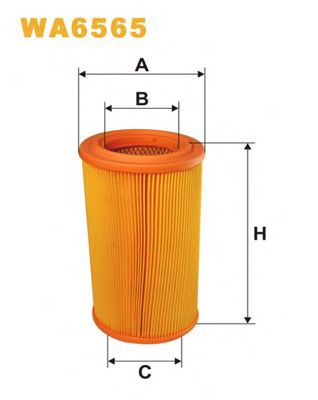 WIX FILTERS - WA6565 - Воздушный фильтр (Система подачи воздуха)