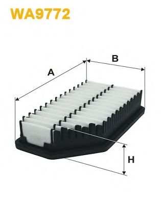 WIX FILTERS - WA9772 - Воздушный фильтр (Система подачи воздуха)