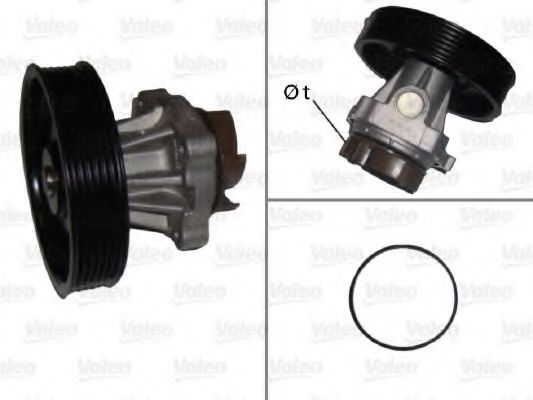 VALEO - 506716 - Водяной насос (Охлаждение)