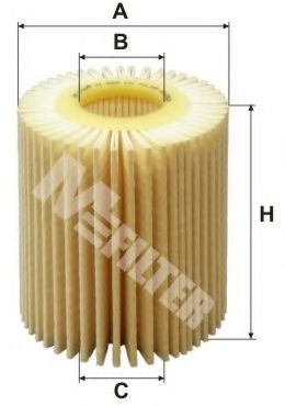 MFILTER - TE 4005 - Масляный фильтр (Смазывание)