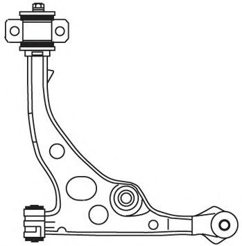 FRAP - 2048 - Рычаг независимой подвески колеса, подвеска колеса (Подвеска колеса)