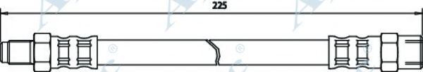 APEC BRAKING - HOS3149 - Тормозной шланг (Тормозная система)