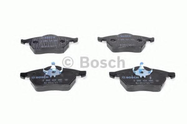 BOSCH - 0 986 424 460 - Комплект тормозных колодок, дисковый тормоз (Тормозная система)