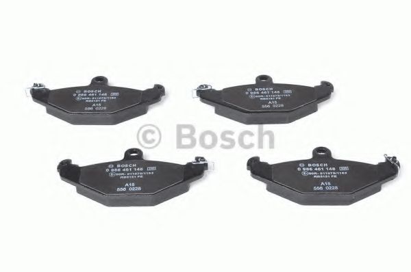 BOSCH - 0 986 461 148 - Комплект тормозных колодок, дисковый тормоз (Тормозная система)