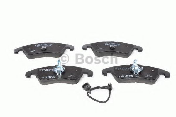 BOSCH - 0 986 494 259 - Комплект тормозных колодок, дисковый тормоз (Тормозная система)