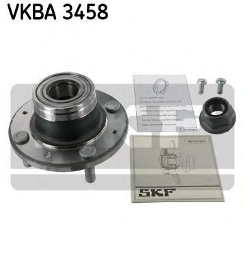 SKF - VKBA 3458 - Комплект подшипника ступицы колеса (Подвеска колеса)