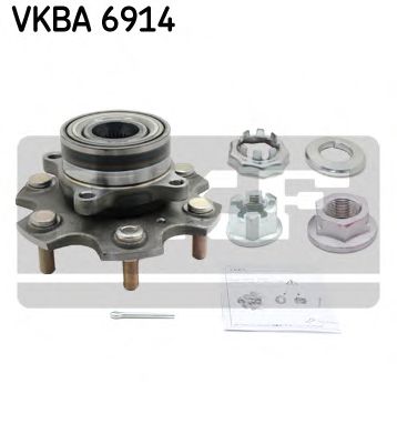 SKF - VKBA 6914 - Комплект подшипника ступицы колеса (Подвеска колеса)