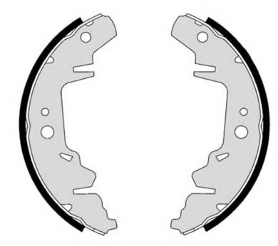 BREMBO - S 11 501 - Комплект тормозных колодок (Тормозная система)