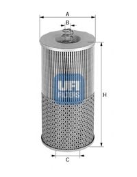 UFI - 25.531.00 - Масляный фильтр (Смазывание)