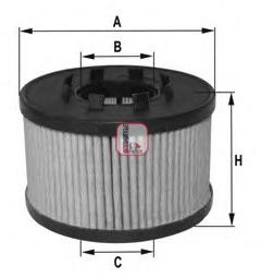 SOFIMA - S 5043 PE - Масляный фильтр (Смазывание)