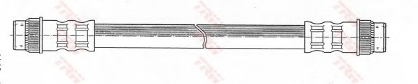 TRW - PHA428 - Тормозной шланг (Тормозная система)