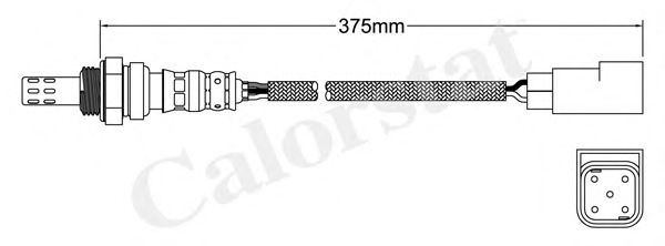 CALORSTAT BY VERNET - LS140025 - Лямбда-зонд (Приготовление смеси)