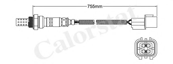 CALORSTAT BY VERNET - LS140631 - Лямбда-зонд (Приготовление смеси)
