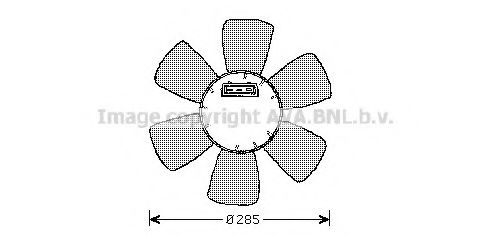 AVA QUALITY COOLING - VW7524 - Вентилятор, охлаждение двигателя (Охлаждение)