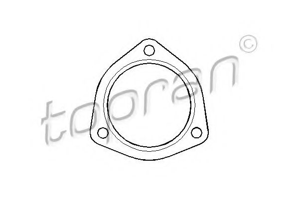 TOPRAN - 107 206 - Прокладка, труба выхлопного газа (Система выпуска ОГ)