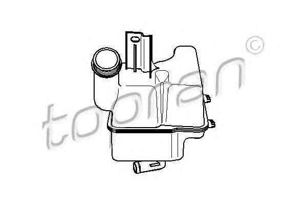 TOPRAN - 700 470 - Компенсационный бак, охлаждающая жидкость (Охлаждение)