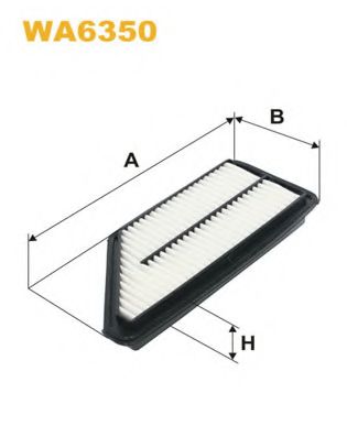 WIX FILTERS - WA6350 - Воздушный фильтр (Система подачи воздуха)