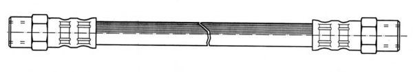 CEF - 510004 - Тормозной шланг (Тормозная система)