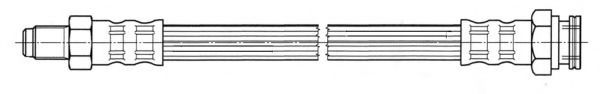 CEF - 516855 - Тормозной шланг (Тормозная система)