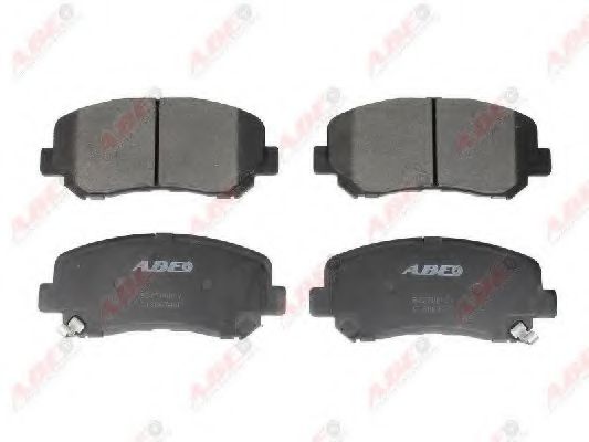 ABE - C13067ABE - Комплект тормозных колодок, дисковый тормоз (Тормозная система)