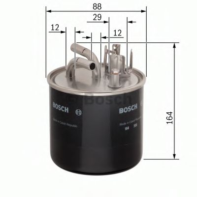 BOSCH - 0 986 450 509 - Топливный фильтр (Система подачи топлива)