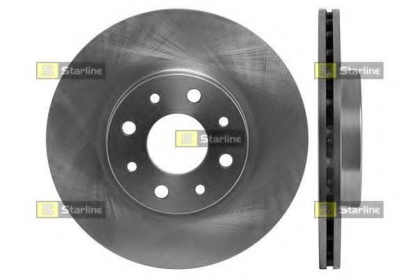 STARLINE - PB 2531 - Тормозной диск (Тормозная система)