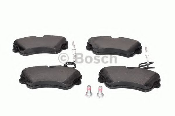 BOSCH - 0 986 424 451 - Комплект тормозных колодок, дисковый тормоз (Тормозная система)