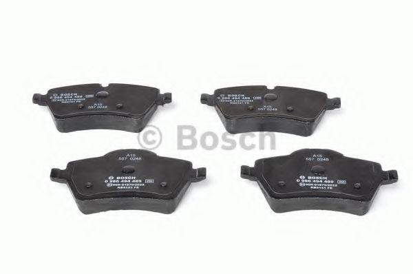 BOSCH - 0 986 494 489 - Комплект тормозных колодок, дисковый тормоз (Тормозная система)